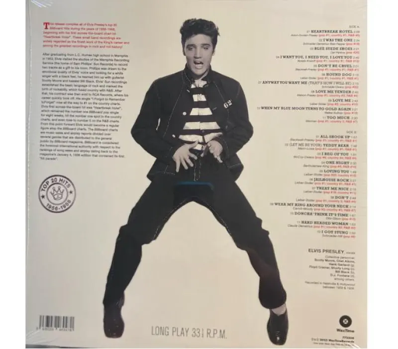 Виниловая пластинка Elvis Presley – Classic Billboard Hits, Kinodrive.kz — фото 2