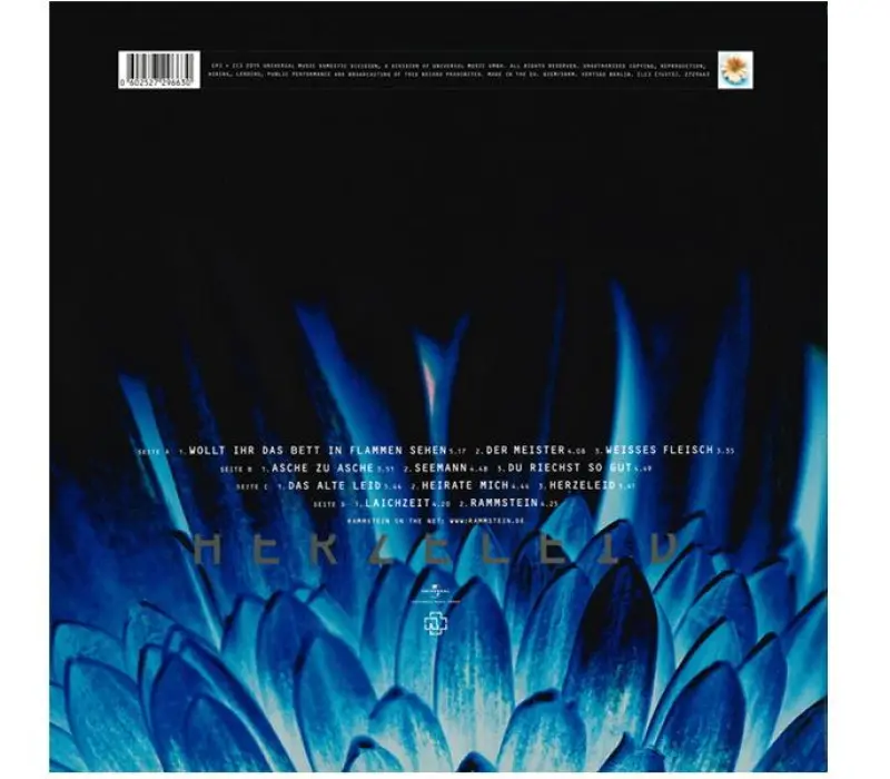 Виниловая пластинка Rammstein – Herzeleid, Kinodrive.kz — фото 2