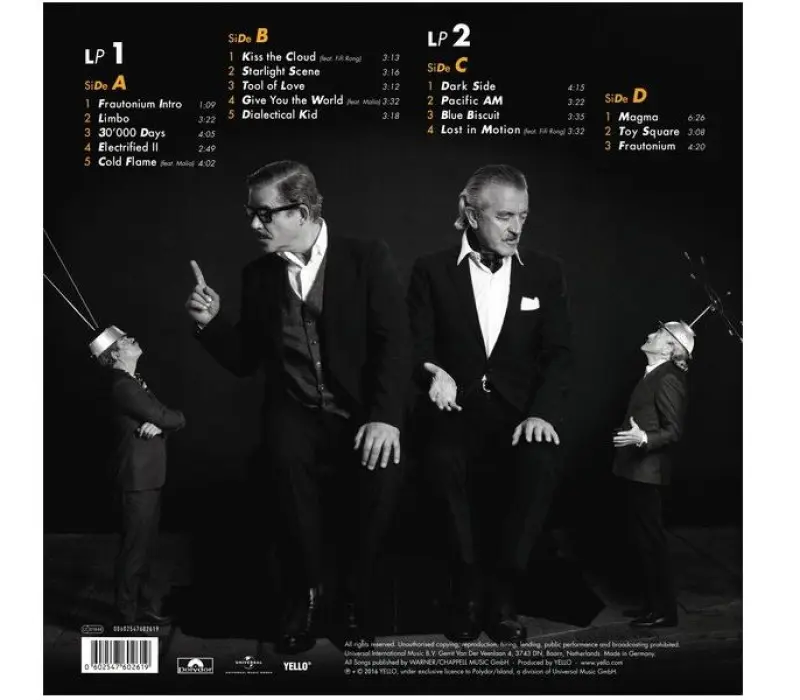 Виниловая пластинка Yello – Toy, Kinodrive.kz — фото 2