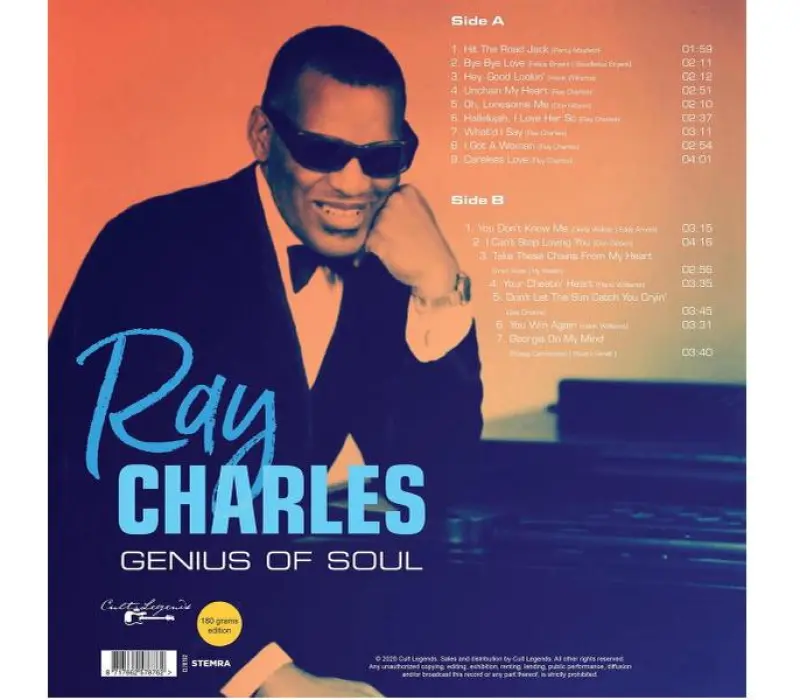 Виниловая пластинка Ray Charles – Genius Of Soul, Kinodrive.kz — фото 2