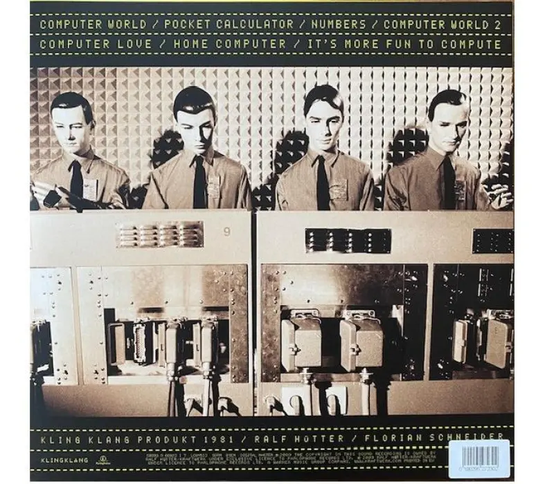Виниловая пластинка Kraftwerk – Computer World, Kinodrive.kz — фото 2
