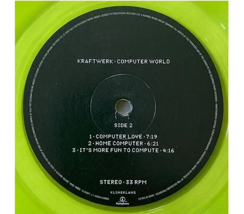 Виниловая пластинка Kraftwerk – Computer World, Kinodrive.kz — фото 4