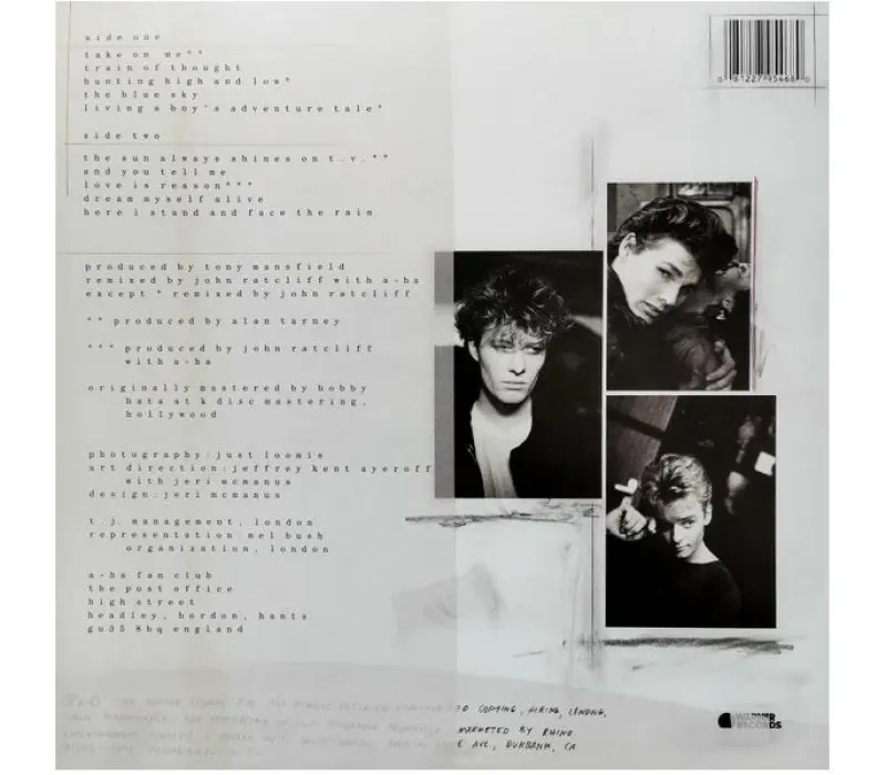 Виниловая пластинка a-ha – Hunting High And Low, Kinodrive.kz — фото 2