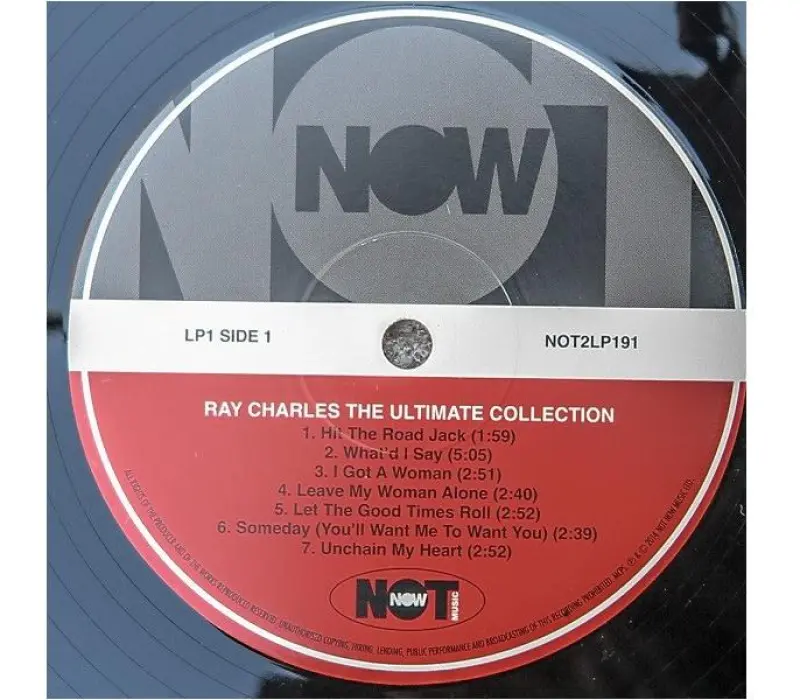 Виниловая пластинка Ray Charles – The Ultimate Collection, Kinodrive.kz — фото 3