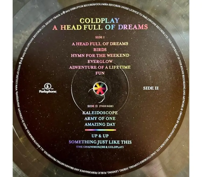Виниловая пластинка Coldplay – A Head Full Of Dreams, Kinodrive.kz — фото 4