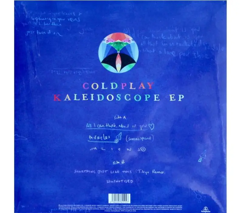 Виниловая пластинка Coldplay – Kaleidoscope EP, Kinodrive.kz — фото 2