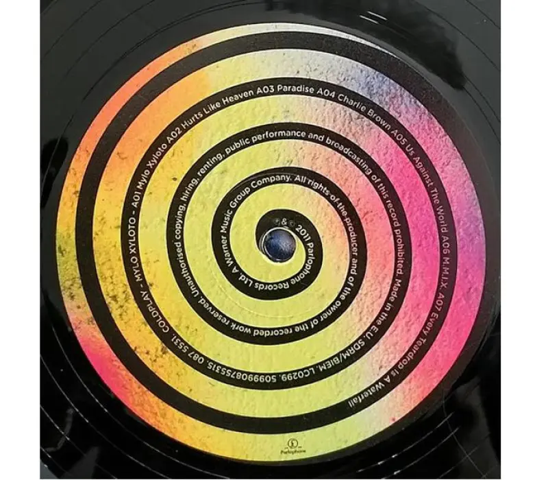 Виниловая пластинка Coldplay – Mylo Xyloto, Kinodrive.kz — фото 3