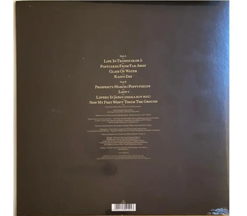 Виниловая пластинка Coldplay – Prospekt's March EP, Kinodrive.kz — фото 2