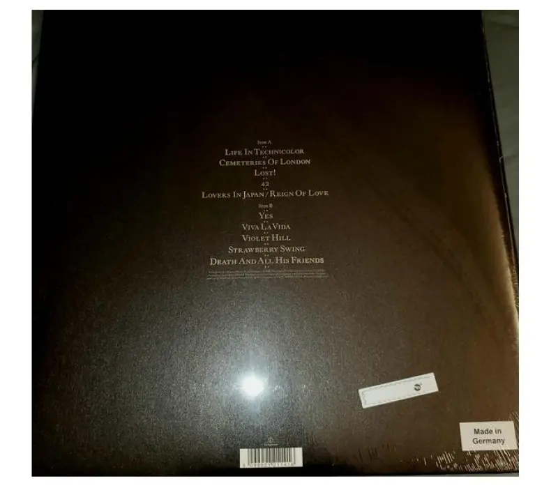 Виниловая пластинка Coldplay – Viva La Vida Or Death And All His Friends, Kinodrive.kz — фото 2