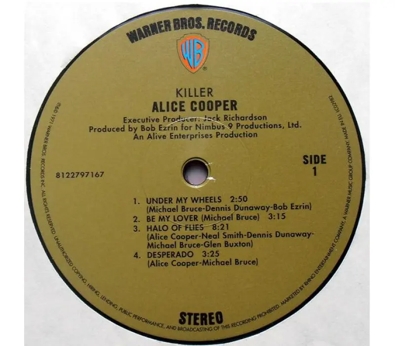 Виниловая пластинка Alice Cooper – Killer, Kinodrive.kz — фото 3