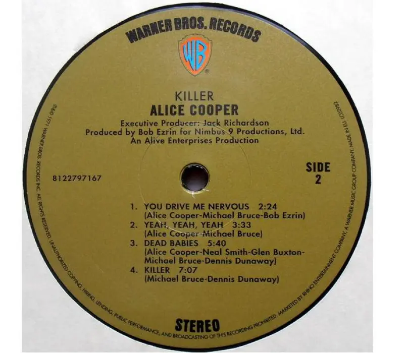 Виниловая пластинка Alice Cooper – Killer, Kinodrive.kz — фото 4