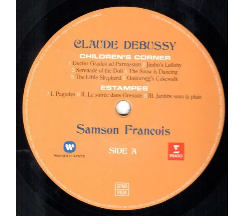 Виниловая пластинка Claude Debussy, Samson François – Children's Corner / Estampes / Suite Bergamasque / Pour Le Piano, Kinodrive.kz — фото 3