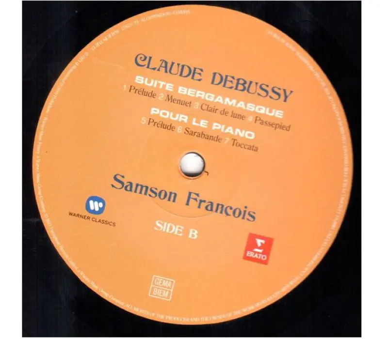 Виниловая пластинка Claude Debussy, Samson François – Children's Corner / Estampes / Suite Bergamasque / Pour Le Piano, Kinodrive.kz — фото 4