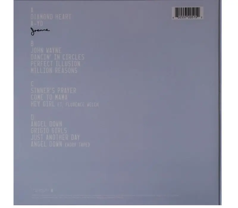 Виниловая пластинка Lady Gaga – Joanne, Kinodrive.kz — фото 2