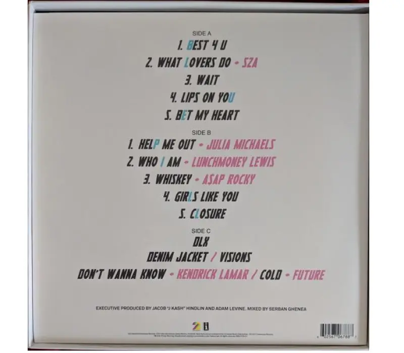 Виниловая пластинка Maroon 5 – Red Pill Blues, Kinodrive.kz — фото 2