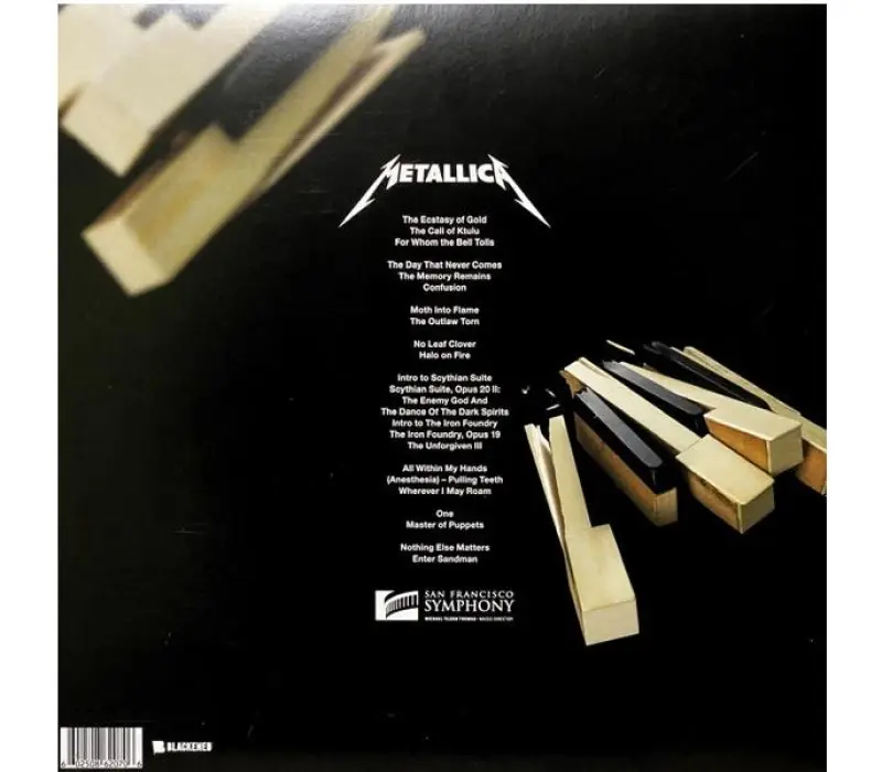 Виниловая пластинка Metallica & San Francisco Symphony – S&M2, Kinodrive.kz — фото 2