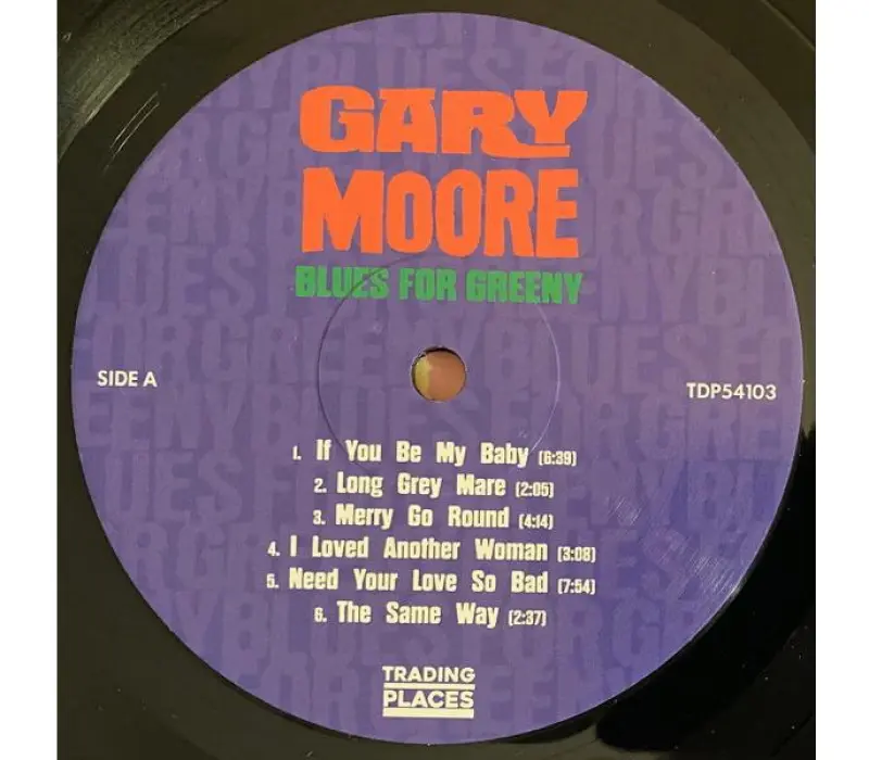 Виниловая пластинка Gary Moore – Blues For Greeny, Kinodrive.kz — фото 3