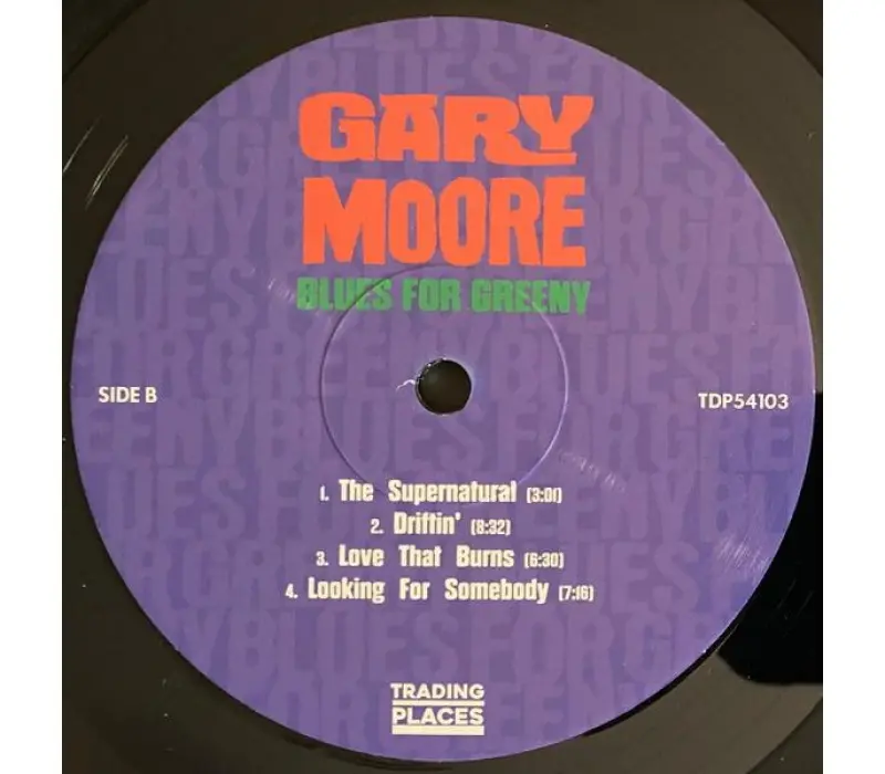 Виниловая пластинка Gary Moore – Blues For Greeny, Kinodrive.kz — фото 4