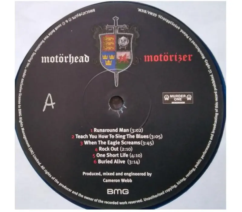 Виниловая пластинка Motörhead – Motörizer, Kinodrive.kz — фото 3
