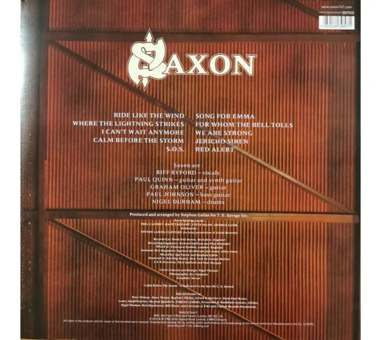 Виниловая пластинка Saxon – Destiny, Kinodrive.kz — фото 2