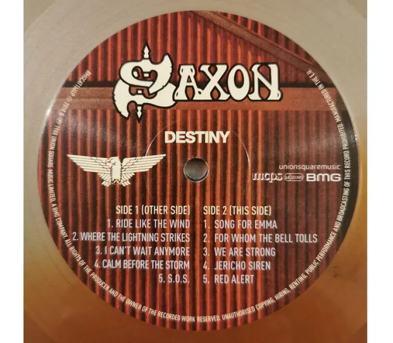 Виниловая пластинка Saxon – Destiny, Kinodrive.kz — фото 4
