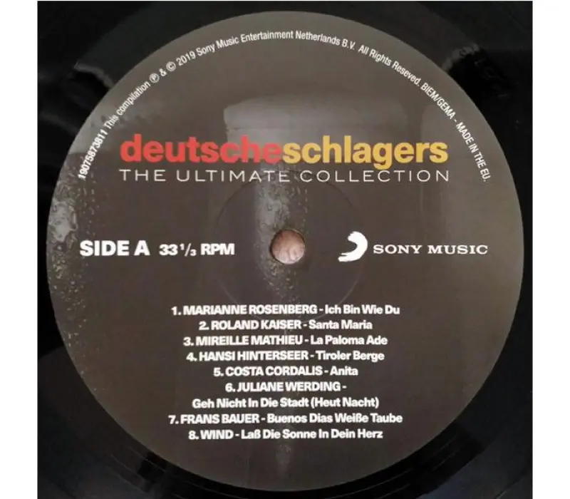 Виниловая пластинка Various – Deutsche Schlagers-The Ultimate Collection, Kinodrive.kz — фото 3
