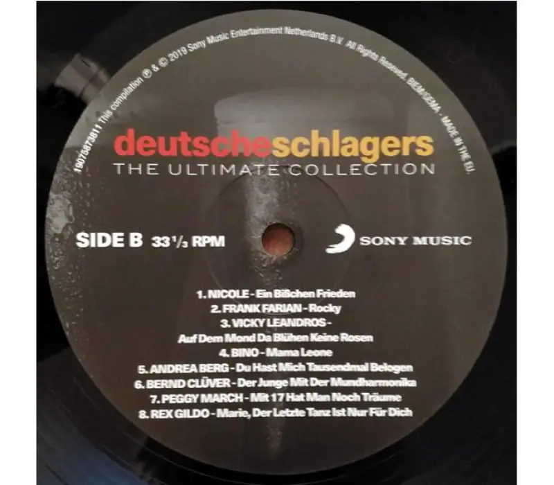 Виниловая пластинка Various – Deutsche Schlagers-The Ultimate Collection, Kinodrive.kz — фото 4