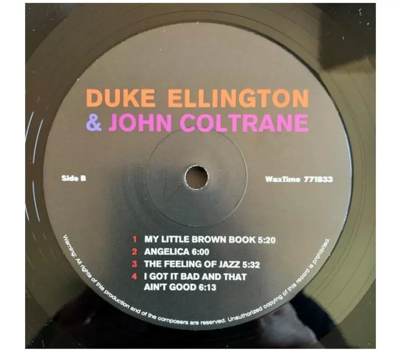 Виниловая пластинка Duke Ellington & John Coltrane – Duke Ellington & John Coltrane, Kinodrive.kz — фото 3