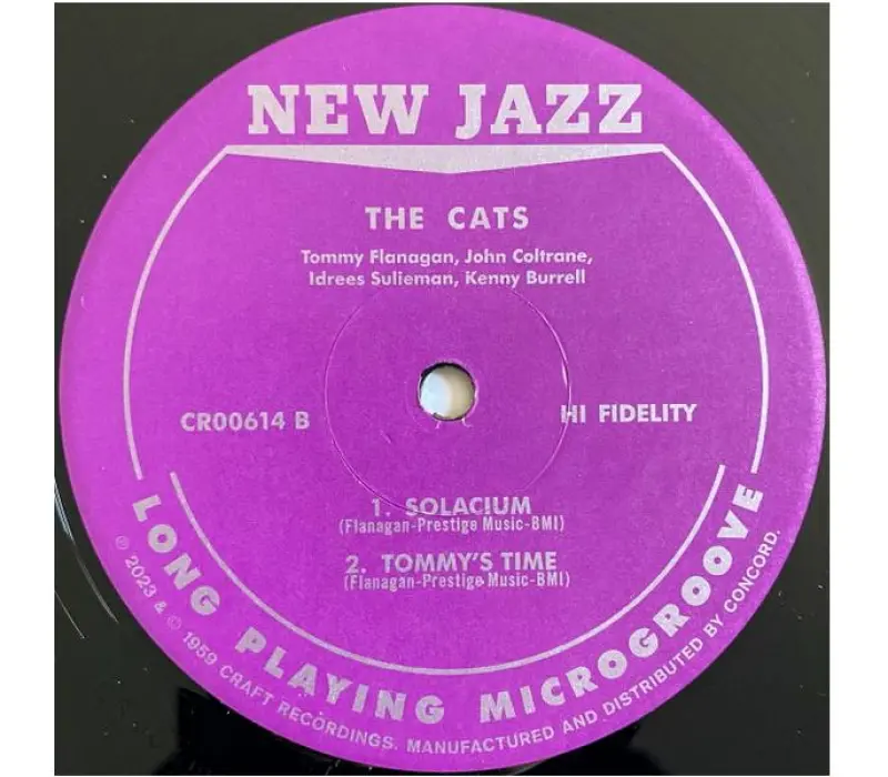 Виниловая пластинка Tommy Flanagan, John Coltrane, Kenny Burrell, Idrees Sulieman – The Cats, Kinodrive.kz — фото 3