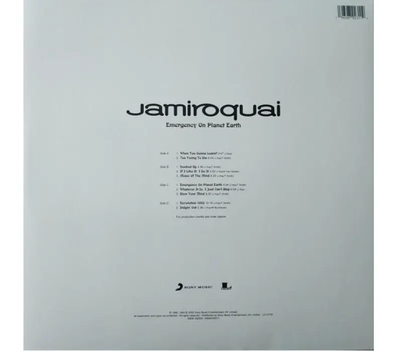 Виниловая пластинка Jamiroquai – Emergency On Planet Earth, Kinodrive.kz — фото 2