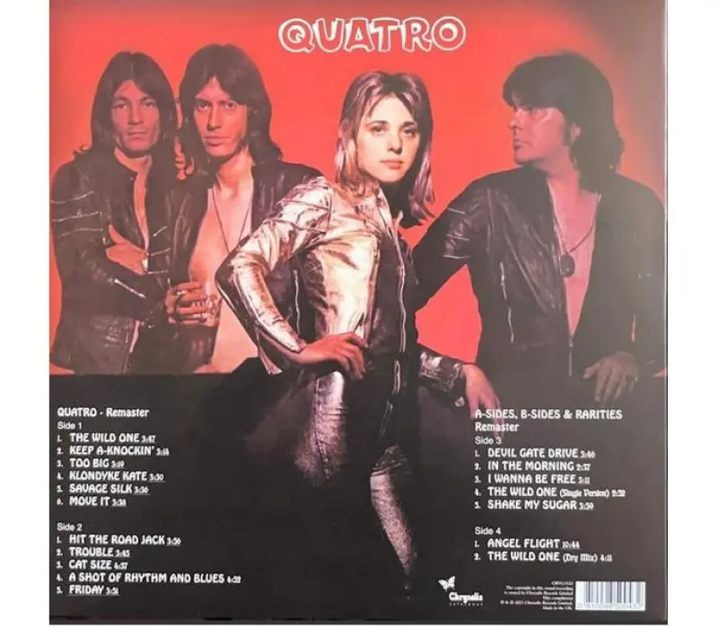 Виниловая пластинка Suzi Quatro – Quatro, Kinodrive.kz — фото 2