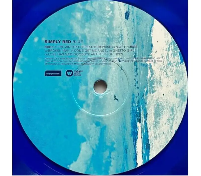 Виниловая пластинка Simply Red – Blue, Kinodrive.kz — фото 4