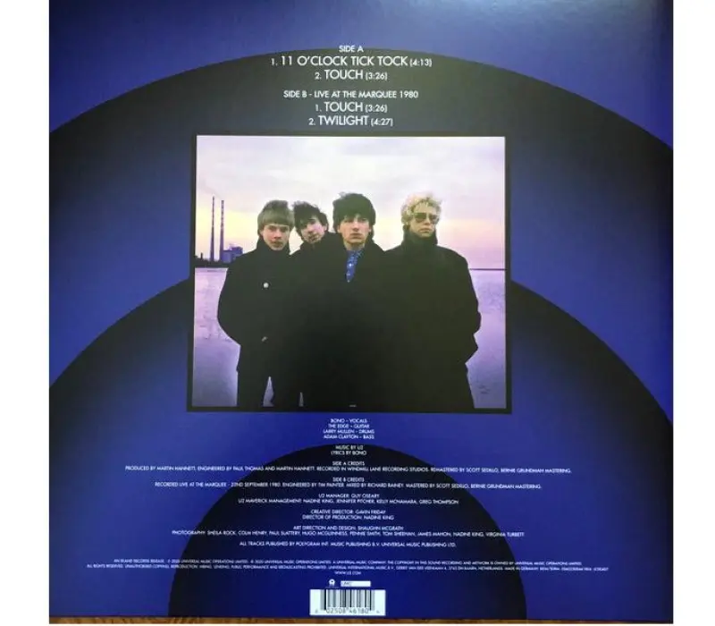 Виниловая пластинка U2 – 11 O'Clock Tick Tock, Kinodrive.kz — фото 2