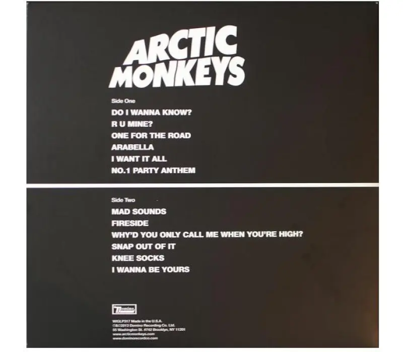 Виниловая пластинка Arctic Monkeys – AM, Kinodrive.kz — фото 2