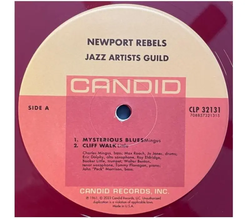 Виниловая пластинка Charles Mingus, Max Roach, Eric Dolphy, Roy Eldridge, Jo Jones – Newport Rebels / Jazz Artists Guild, Kinodrive.kz — фото 3