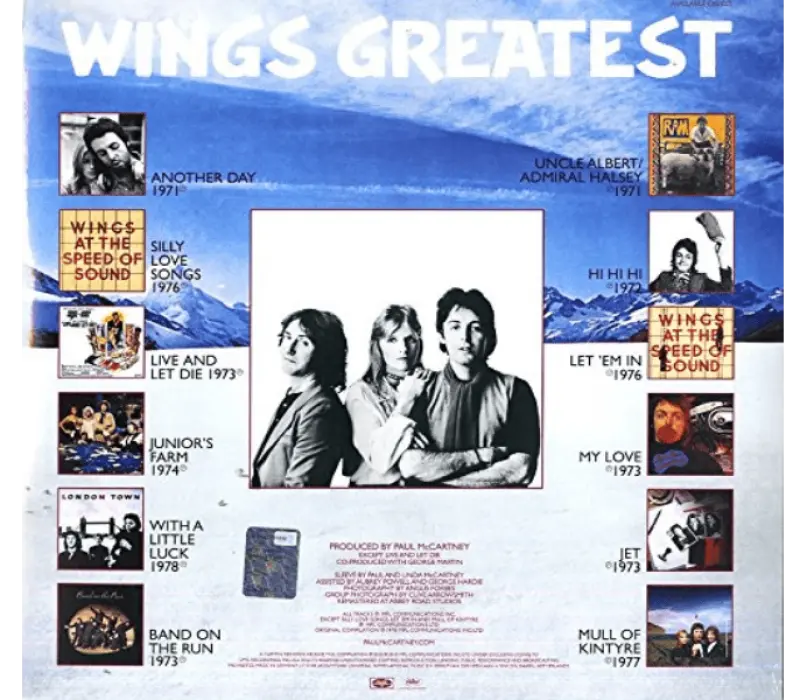 Виниловая пластинка Wings – Wings Greatest, Kinodrive.kz — фото 2