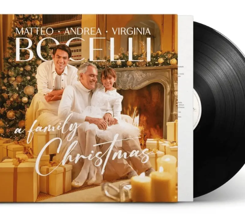 Виниловая пластинка Matteo, Andrea, Virginia Bocelli – A Family Christmas, Kinodrive.kz — фото 3