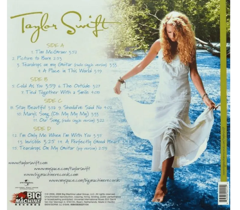 Виниловая пластинка Taylor Swift – Taylor Swift, Kinodrive.kz — фото 2