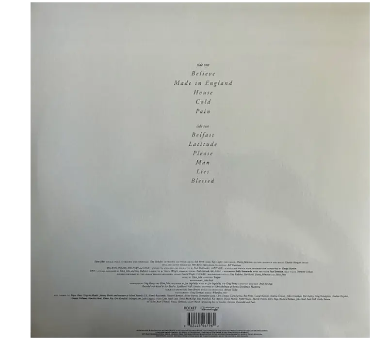 Виниловая пластинка Elton John – Made In England, Kinodrive.kz — фото 2