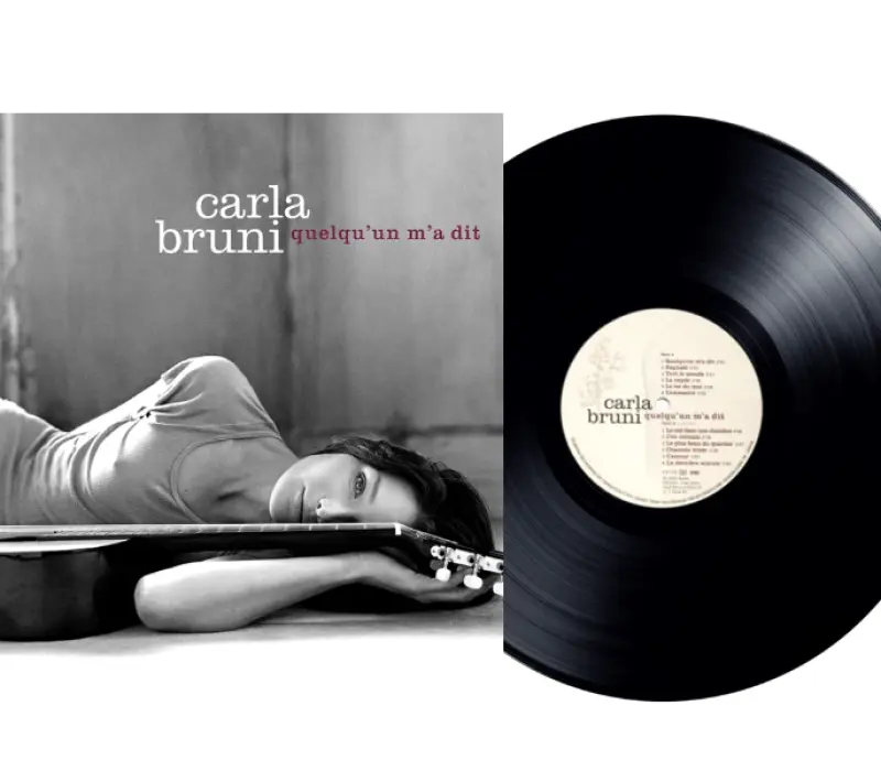 Виниловая пластинка Carla Bruni – Quelqu'un M'a Dit, Kinodrive.kz — фото 3