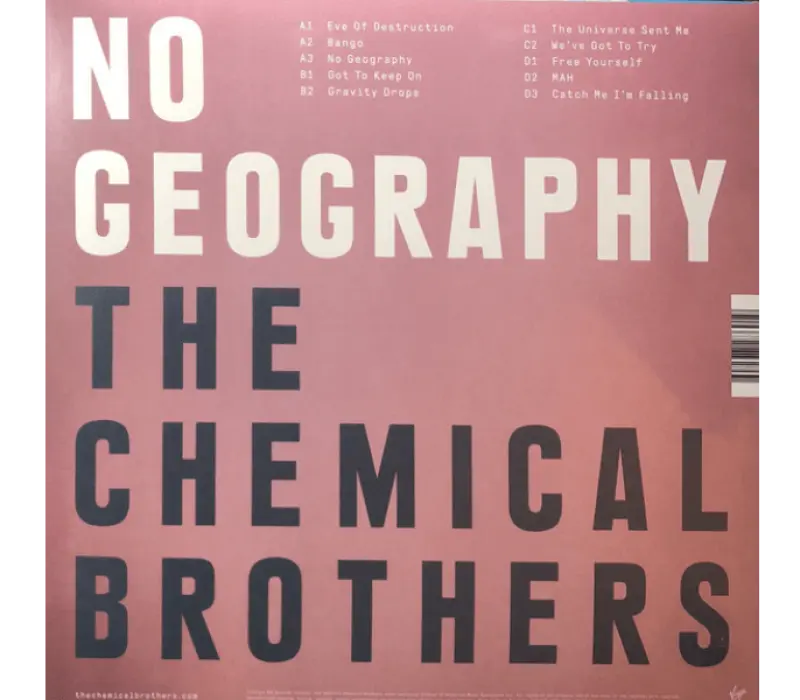 Виниловая пластинка The Chemical Brothers – No Geography, Kinodrive.kz — фото 2