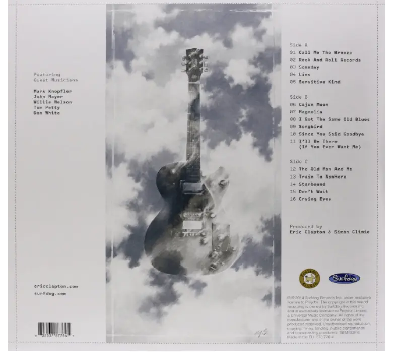 Виниловая пластинка Eric Clapton & Friends – The Breeze: An Appreciation Of JJ Cale, Kinodrive.kz — фото 2