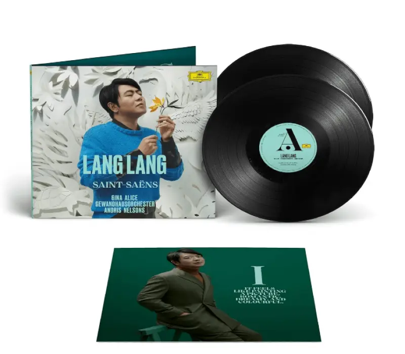 Виниловая пластинка Lang Lang & Gina Alice - Saint Saens, Kinodrive.kz — фото 2