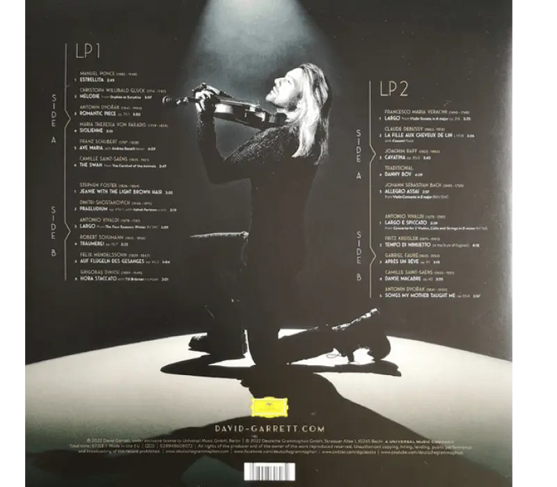 Виниловая пластинка David Garrett – Iconic, Kinodrive.kz — фото 2