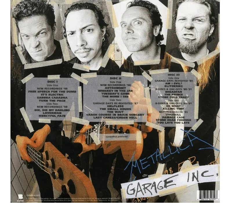 Виниловая пластинка Metallica – Garage Inc., Kinodrive.kz — фото 2
