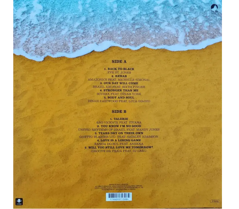 Виниловая пластинка Various – Bossa N' Amy - The Electro-Bossa Songbook Of Amy Winehouse, Kinodrive.kz — фото 2