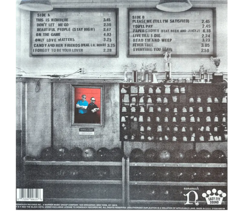 Виниловая пластинка The Black Keys – Ohio Players, Kinodrive.kz — фото 2