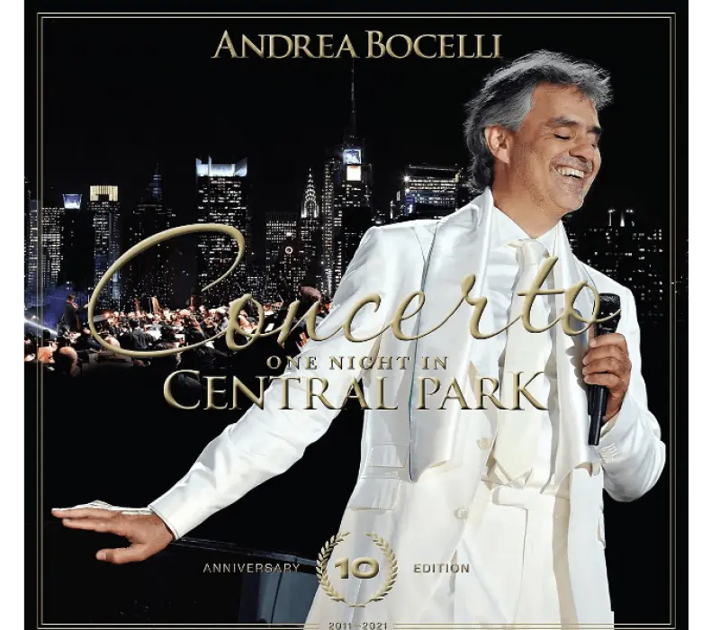 Виниловая пластинка Andrea Bocelli – Concerto (One Night In Central Park), Kinodrive.kz — фото 3
