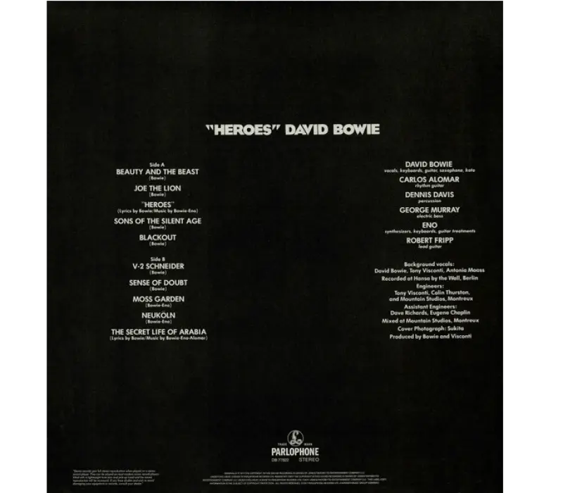 Виниловая пластинка David Bowie – "Heroes", Kinodrive.kz — фото 2
