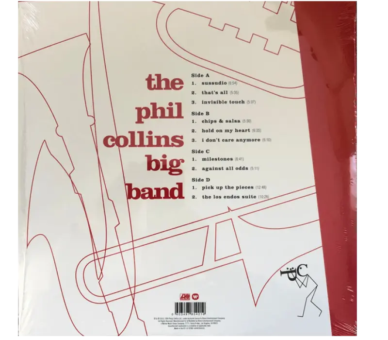 Виниловая пластинка The Phil Collins Big Band – A Hot Night In Paris, Kinodrive.kz — фото 2